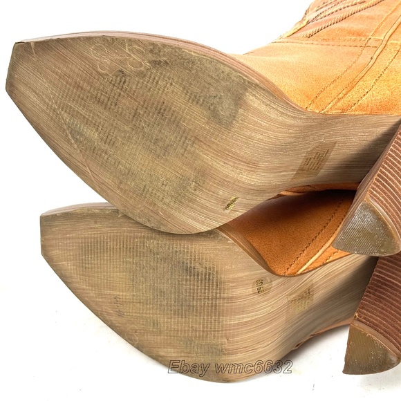 Jessica Simpson Alan Cowboy Cowgirl Boots - Women's 9B Excellent Condition - Picture 15 of 15